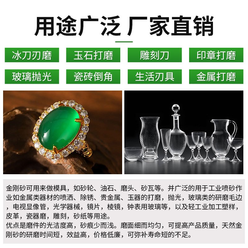 金刚砂粉磨料震动玉石抛光打磨机耐磨除锈金属翻新去毛刺打磨材料