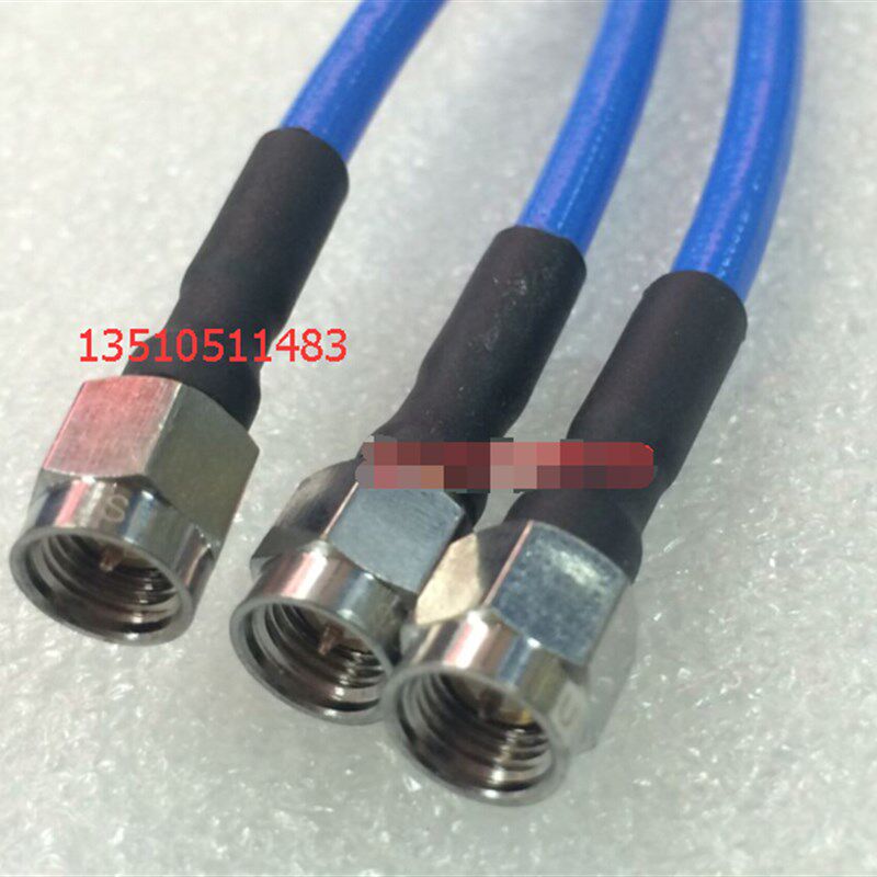 SMA-JJ射频0-12G工业级分析仪测试线 SMA双公半柔高频50欧姆馈线
