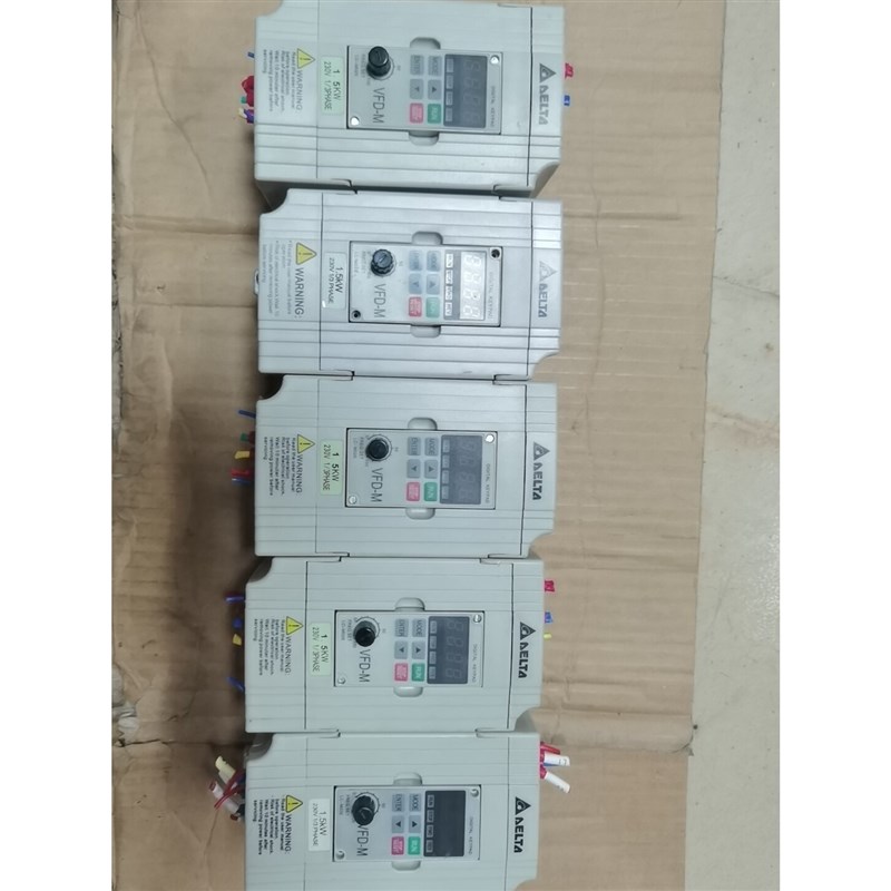 拆机国产台达变频器VFD-M 1.5KW 220V型号VFD