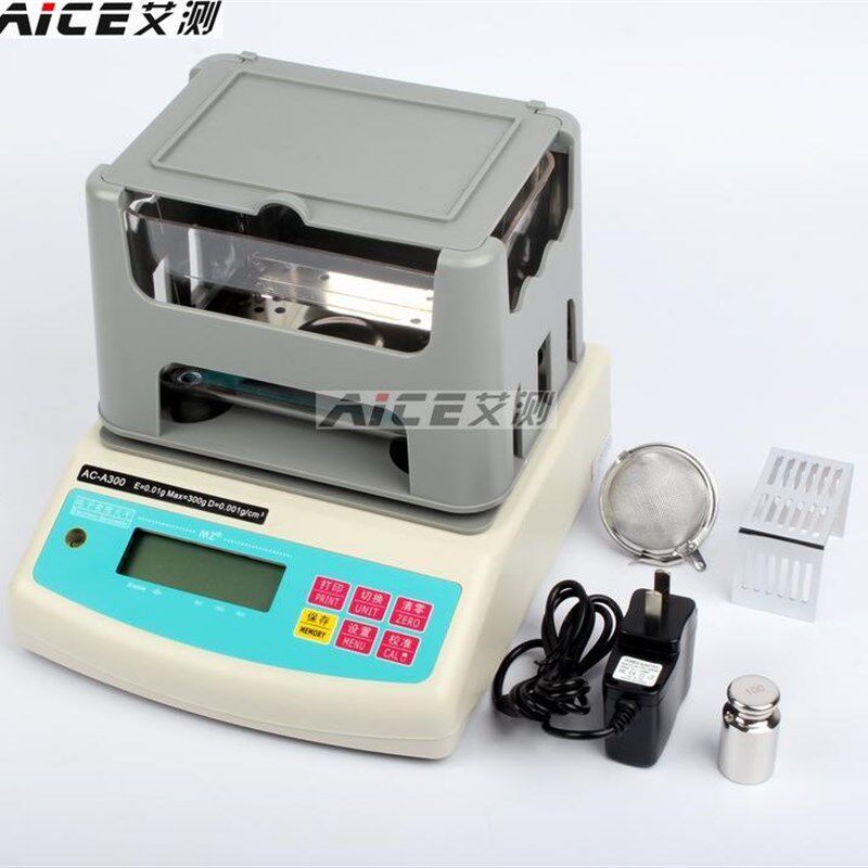 AC-A300密度计固体比重计橡胶塑胶金属电线电缆比重计0.001 g/cm3