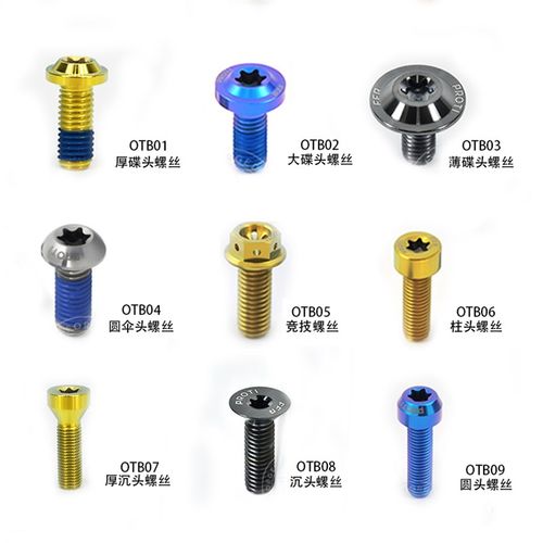 进口PROTI全锻钛合金螺丝 M3-OTB06 柱头螺丝 改装螺丝