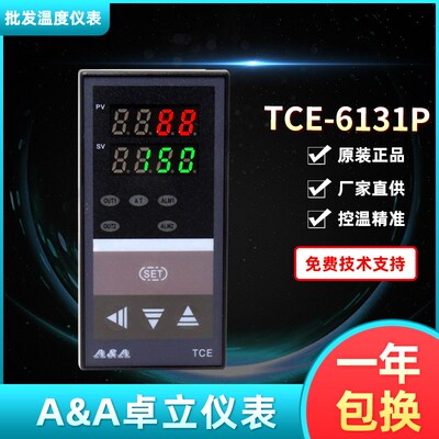 TCE原装正品A-A卓立仪表TCE-6181P 6131P智能式温度控制仪AAA牌