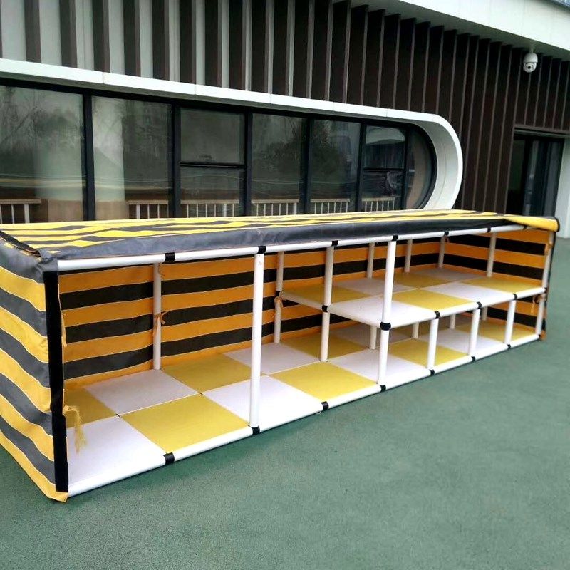 幼儿园户外收纳柜大型防雨布防水布玩具收纳架储物组合柜可定做