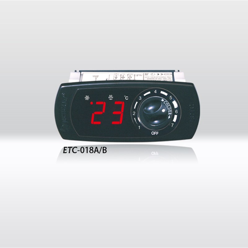 巨创ETC-018温控器冰箱冰柜冷藏冷冻旋钮微电脑温度控制器温控仪