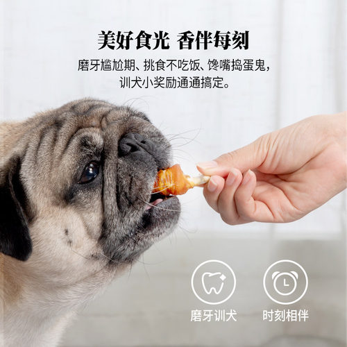 疯狂的小狗狗磨牙棒耐咬小型幼犬洁齿骨头比熊泰迪宠物狗咬胶零食