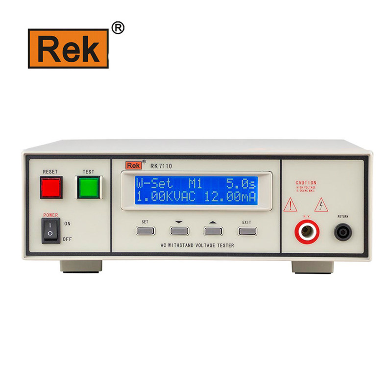 Rek美瑞克RK7110程控耐压测试仪 AC 0-5KV PLC接口 精度2% 全新