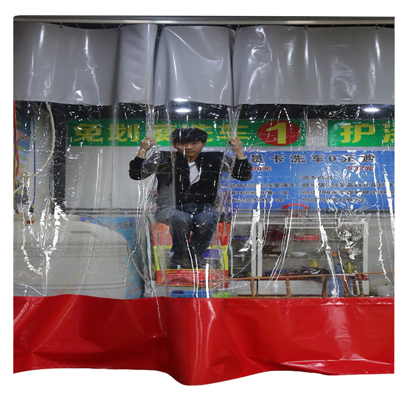 洗车店防水帘洗车房推拉门帘洗车帘车间防尘隔断帘4s店美容工位帘