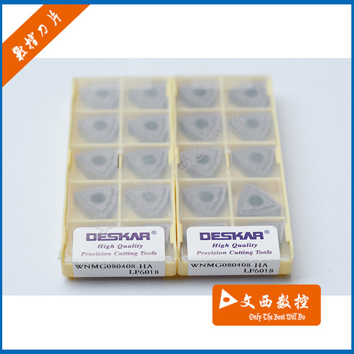 DESKAR/戴斯卡 数控车刀片WNMG080408-HA LF6018 加工不锈钢