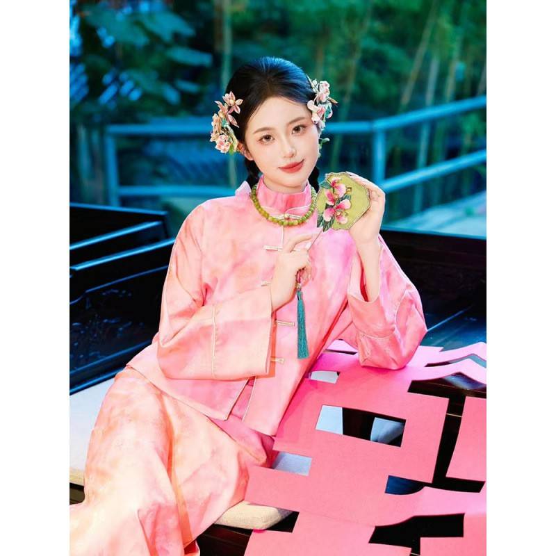 2026新款新中式秀禾服新娘结婚礼服中式嫁衣敬酒服显瘦出阁婚服女图片