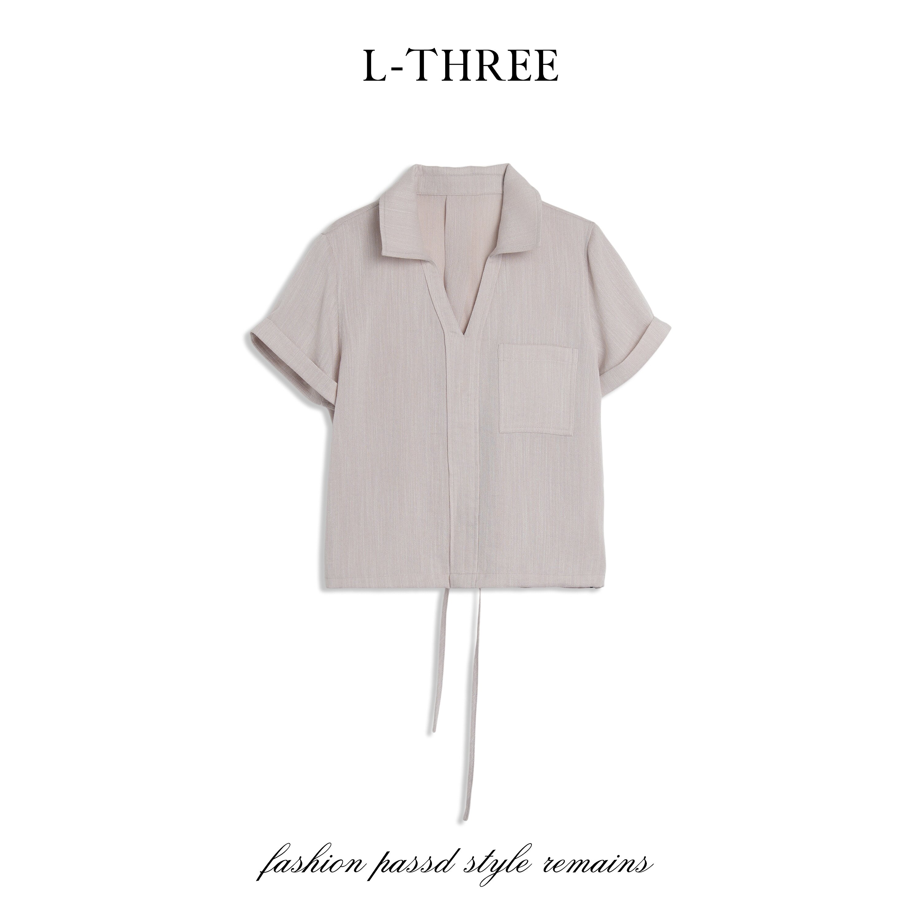 【溯源首发】L-THREE『简约派』休闲松弛感衬衣