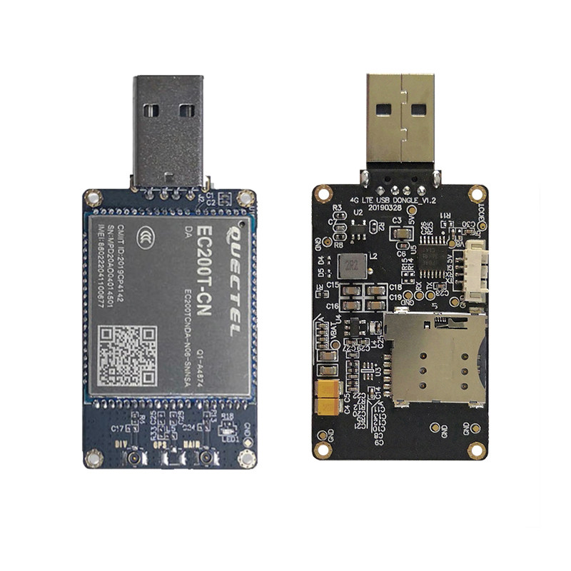 EC200T-CN全网通4G模块usb dongle移动联通电信EC20串口TTL