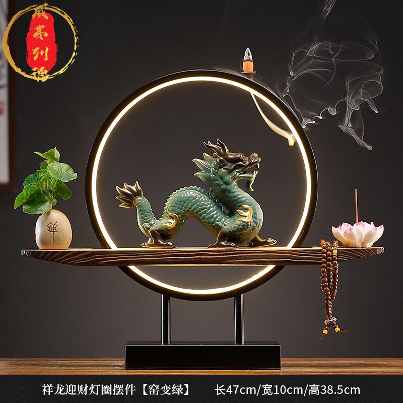 威弗列德生肖龙摆件招财镇宅开业乔迁礼品办公室家居青龙装饰摆设