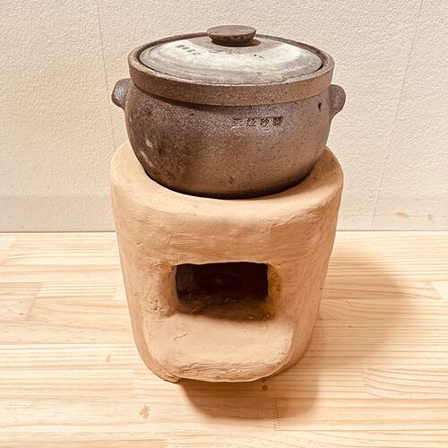 手工泥炉柴火小土灶农家乐小院土灶家用柴火锅台砂锅炖鸡土菜馆