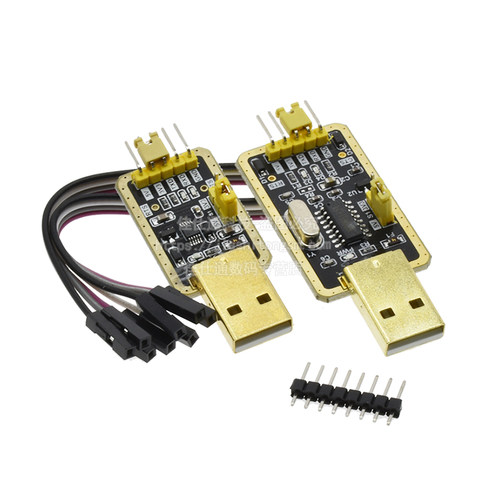 CH340G RS232升USB转TTL模块转串口中九升级小板 ch340 刷机线