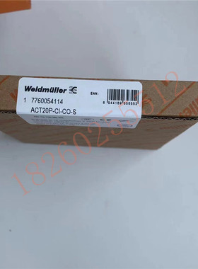 魏德米勒7760054114 隔离器ACT20P-CI-CO-S/VI3-VO3-S 7760054131