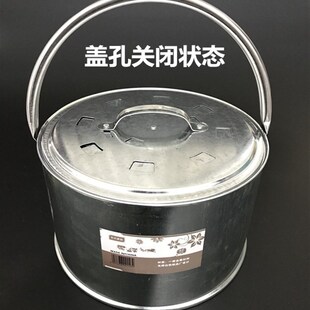 家用室内烤火炉炭火盆取暖移动烧烤手提养炭存炭盆加厚搬家烤火盆