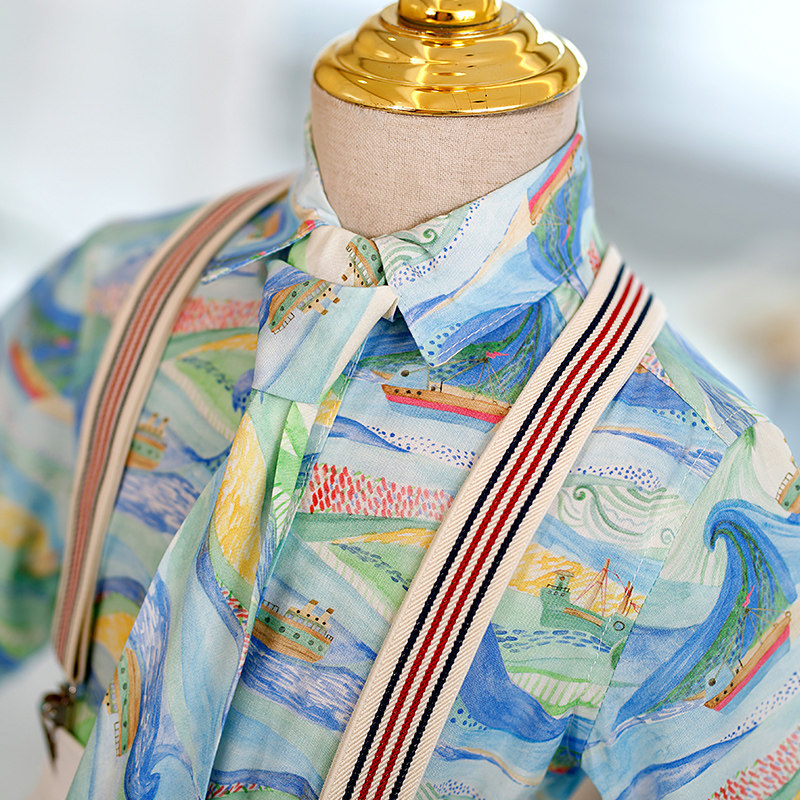 儿童西服套装男童主持人宝宝小西装花童衬衫礼服钢琴表演服装夏季