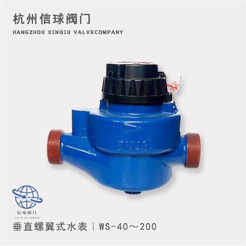 WS40-50-65-80-200F宁波总厂牌水表高灵敏度垂直螺翼式冷水表机芯