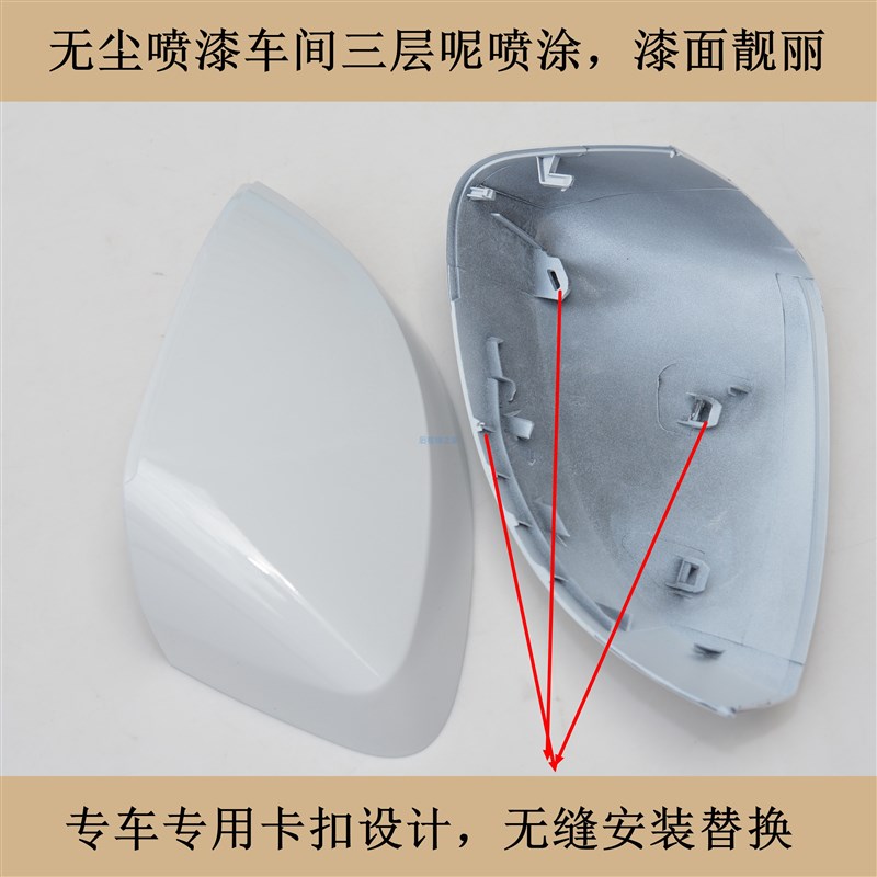 适配14-21奥迪A3后视镜总成折叠反光镜外壳镜片镜框倒车镜转向灯