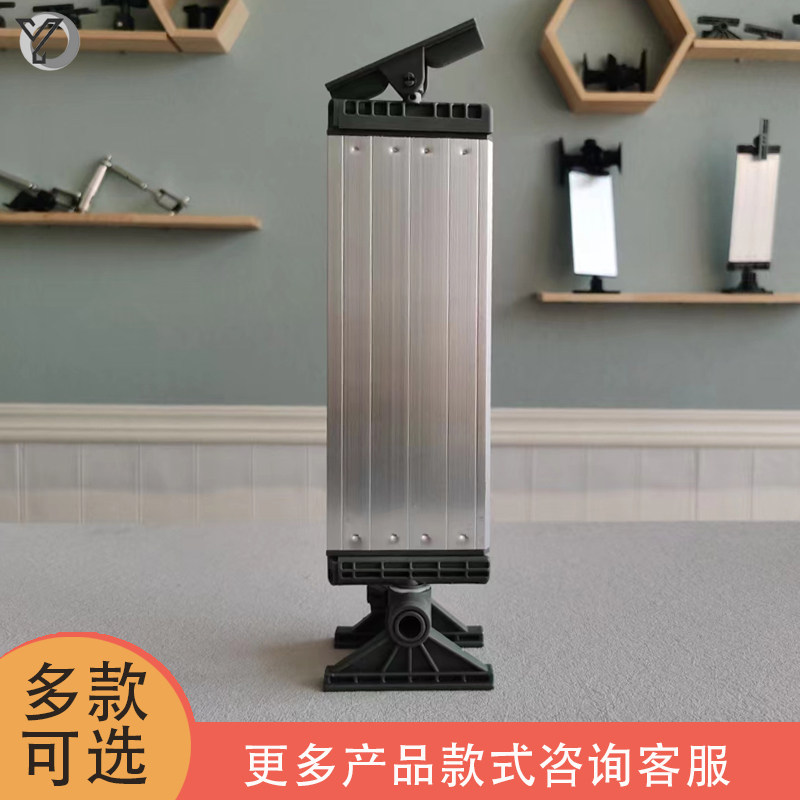 广告道闸配件栅栏底梁百叶片副杆零配件广告道闸下组件广告杆翻板图片