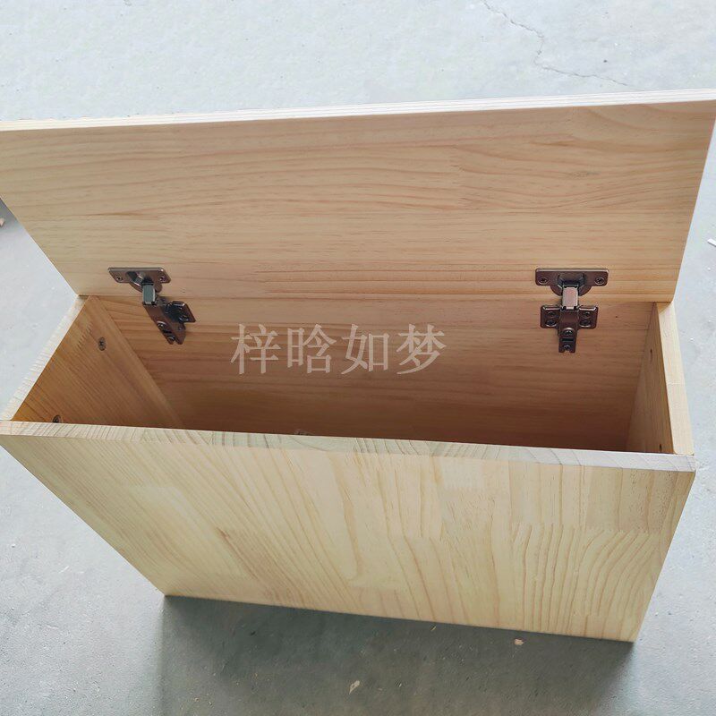 实木松木床头柜飘窗柜储物地柜矮柜榻榻米柜床边床尾缝隙柜可定做