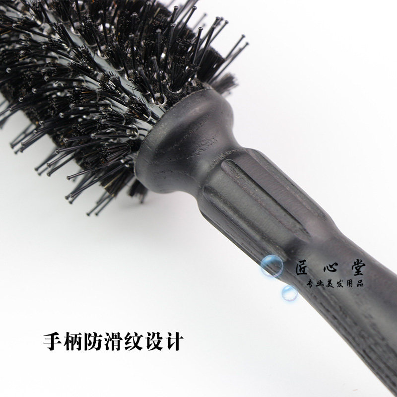 滚梳子卷发梳内扣大卷发廊专业家用美发工具铝管聚热圆滚梳不扯发