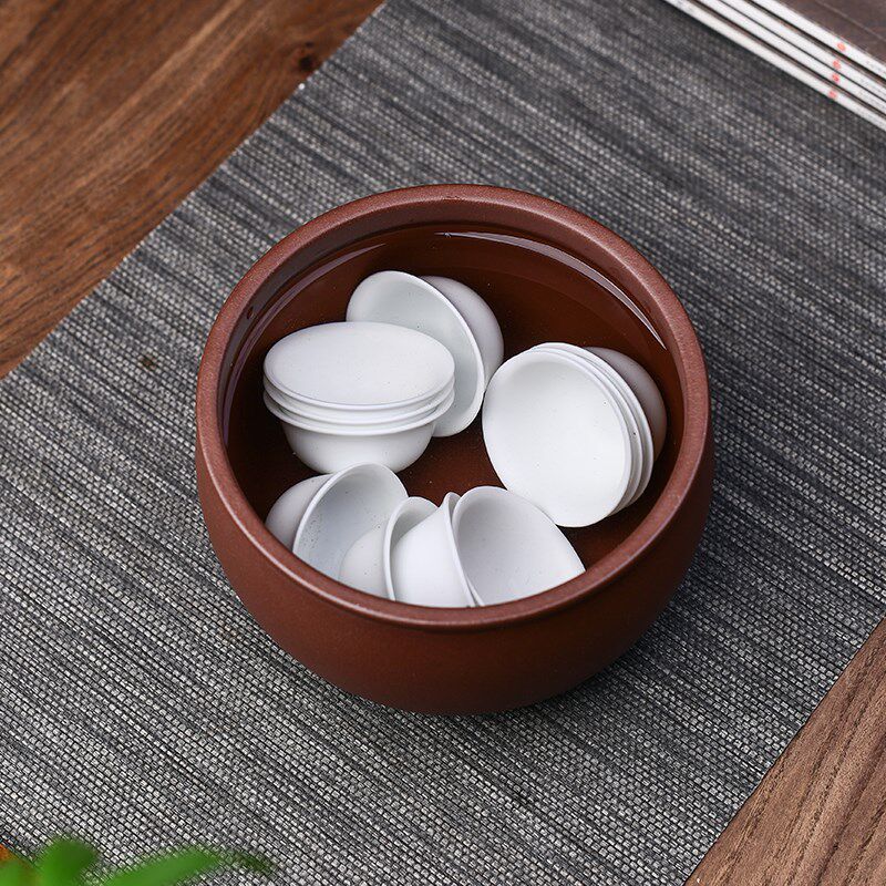 全纯手工宜兴原矿紫砂茶洗缸功夫茶具配件水盂茶桌台小号家用高端