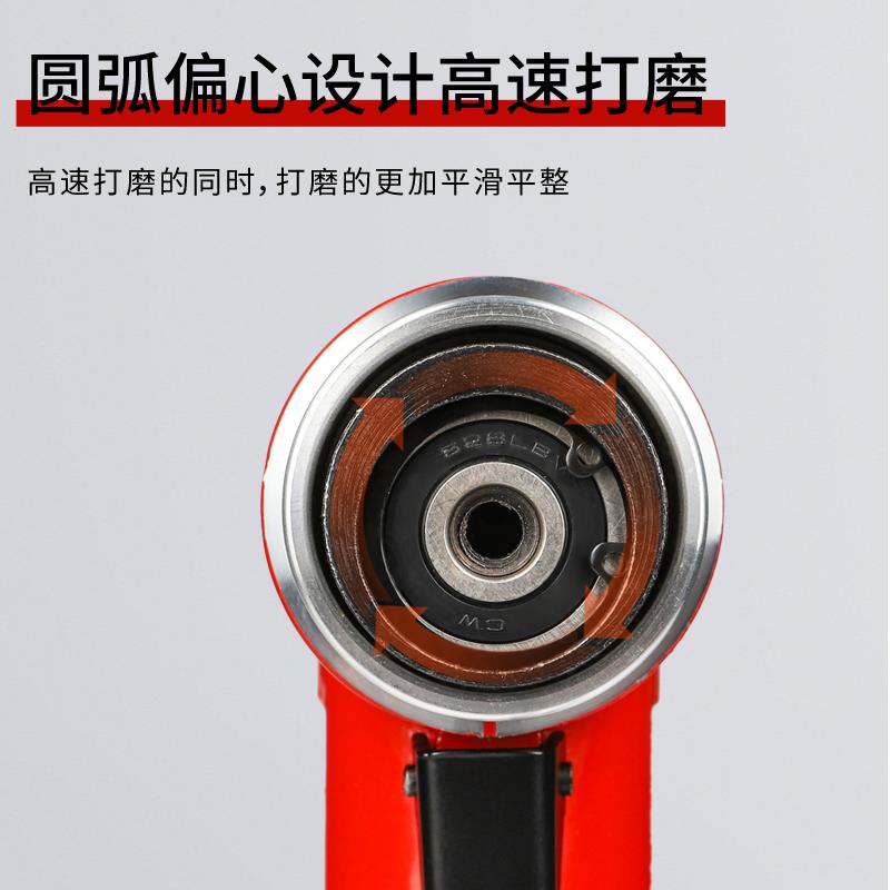 气动打磨机砂纸抛光机汽车打蜡小型手持抛光机研磨砂机1-3寸