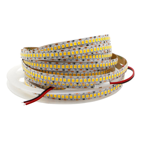 led灯带12v高亮高密度180灯240灯裸板手机柜台灯箱展柜2835软灯条