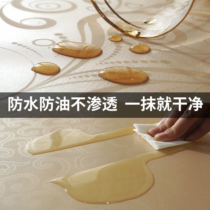 圆形转盘大圆桌商用防污免洗座布餐桌桌布2025新款台布饭店专用x