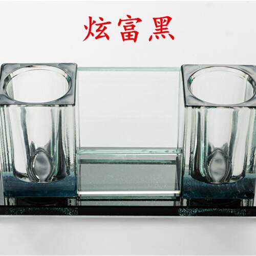 水晶话筒架麦克风支架KTV用品桌面立式台架无线麦架多功能咪唑