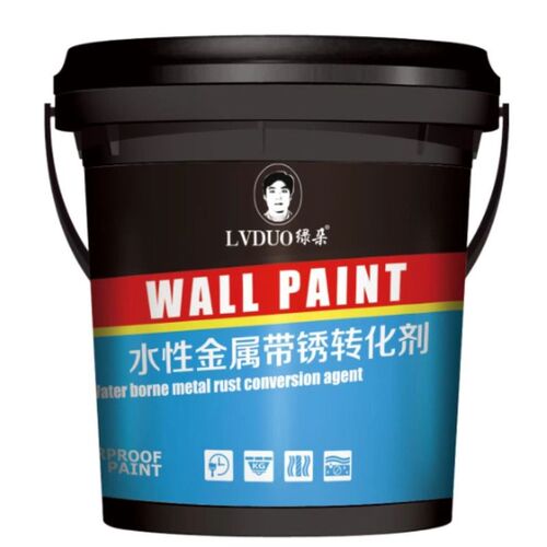 铁红色防锈转化涂料 免打磨金属除锈漆 彩钢瓦翻新防腐漆 绿朵水