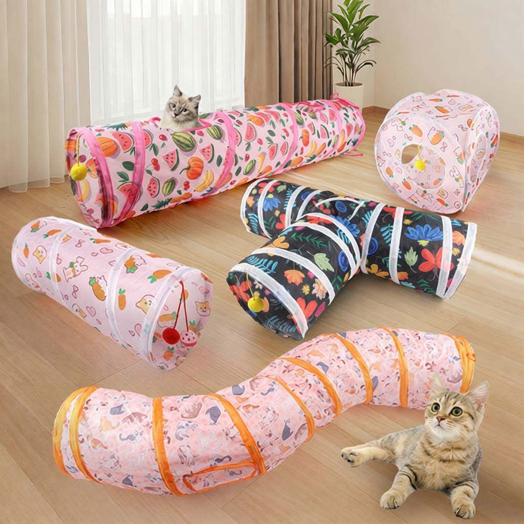 宠物猫隧道玩具钻桶豚鼠通道可图片