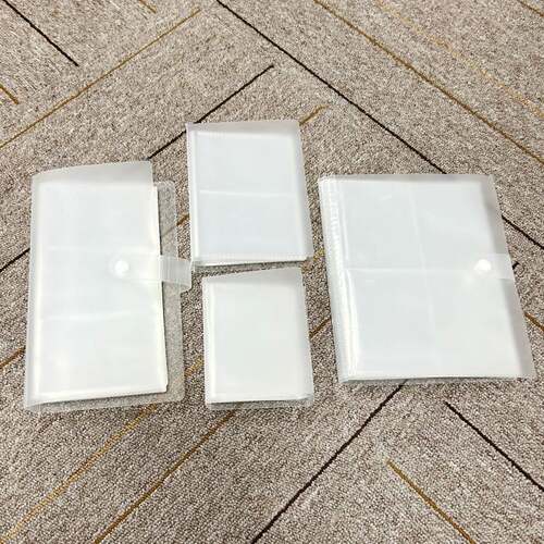 透明磨砂卡册一宫格二宫格三宫格