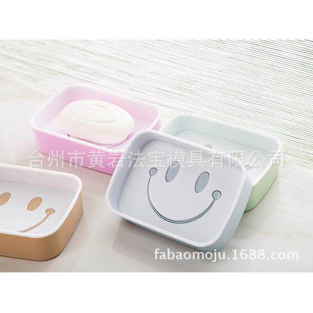 双层沥水香皂盒卫生间肥皂盒创意多层大号浴室皂托肥皂架模具