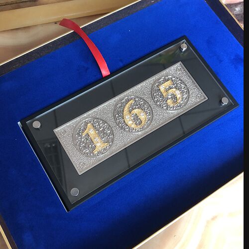【老师荐】16i5平衡牌57 96平衡牌摆件摆台数字锡牌客厅厨房摆件