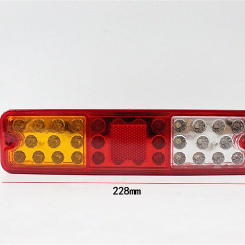 叉车三色后尾灯LED转向灯倒车灯刹车灯10CM适用合力K30 3-3.5吨