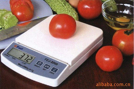 福日电子秤/厨房秤/电子称1000g/0.5g
