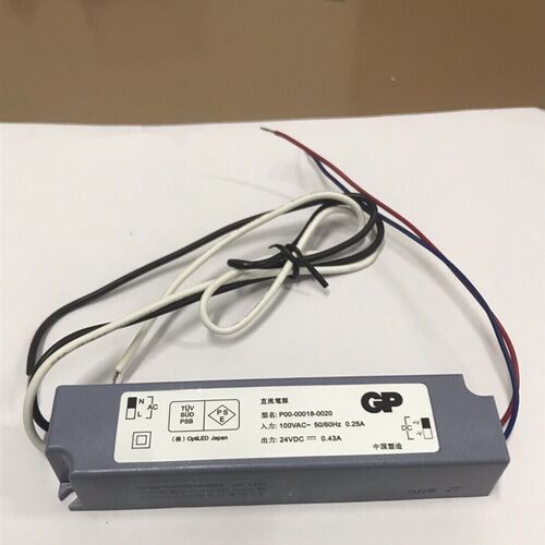 荧光灯电源10W24V防水AC100V输入0.43A P00-00018-0020日本用