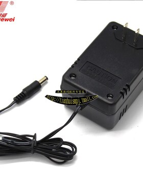 粤威DC15伏纯铜线性变压器电子锁门锁LWJ-1680D-P电源15V1A适配器