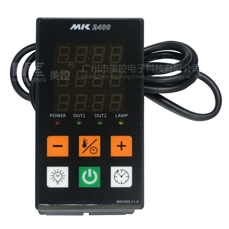 美控MK2401微型烤箱控制器智能数显温度控制器烤炉加热保温温控仪