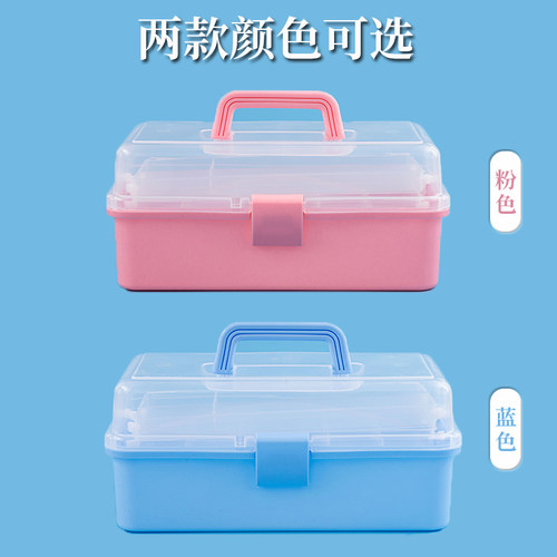 儿童小学生手提多功能毛笔书法收纳盒初学者专用文房四宝便携套装