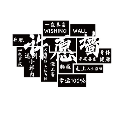 网红打卡许愿墙背场景板小酒馆吧烧烤火锅店装饰品创意布置工业风