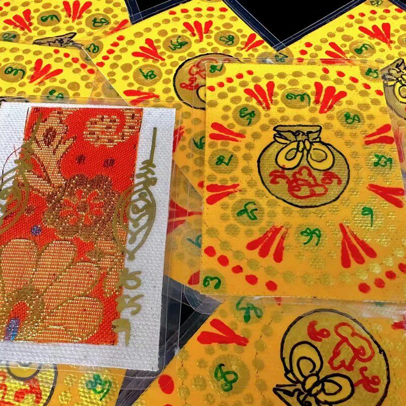 2023新款 泰国特色 金色 卡片 大付豪 卡片