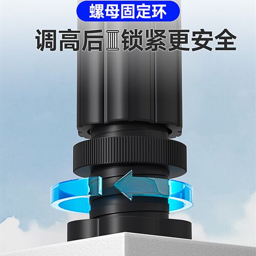 床板支撑架床底承重支架床脚支撑杆床架支撑柱可调节床腿高支撑脚