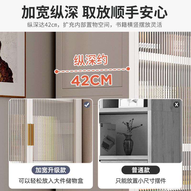 家用钢制图书馆书架防尘带门书柜满墙柜子储物收纳柜落地置物架
