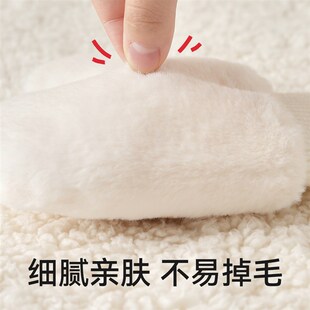儿童手套秋季宝宝加绒加厚手套男孩针织女童连指婴儿冬天保暖手套