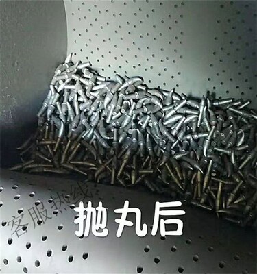 抛丸砂1.0mm强化合金钢砂钢丸低倍抛丸机用钢丝切丸G2X5刚沙除锈