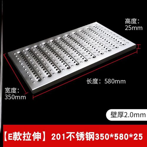 食堂排水方形排水沟盖板饭店不锈钢地沟盖板厨房排水.沟水沟排水