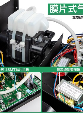 可调温热风枪焊气泵式850B数显852D电子手机维修焊接枪恒温拆焊台